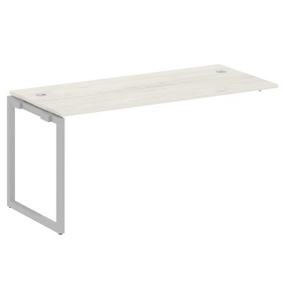 Metal System Quattro 4x4 40БО.ПРС-СП-1.4 (Дуб наварра/Серый) Проходной наборный элемент рабочей станции на О-образном м/к