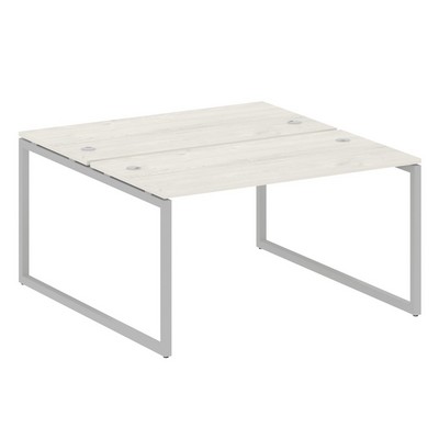 Metal System Quattro 4x4 40БО.РАС-СП-2.3 (Дуб наварра/Серый) Рабочая станция на О-образном м/к