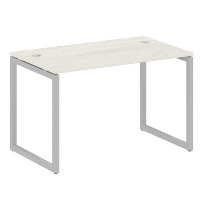 Metal System Quattro 4x4 40БО.СП-2 (Дуб наварра/Серый) Стол письменный на О-образном м/к