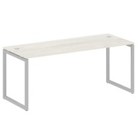 Metal System Quattro 4x4 40БО.СП-5 (Дуб наварра/Серый) Стол письменный на О-образном м/к