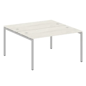 40БП.РАС-СП-2.3 (Дуб наварра/Серый) Рабочая станция на П-образном м/к