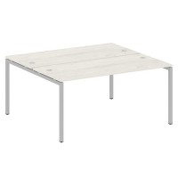 Metal System Quattro 4x4 40БП.РАС-СП-2.4 (Дуб наварра/Серый) Рабочая станция на П-образном м/к