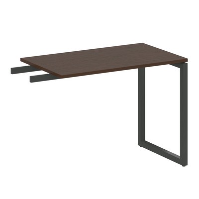 Metal System Quattro 4x4 40БО.ПР-3 (Венге цаво/Черный) Приставной элемент на О-образном м/к