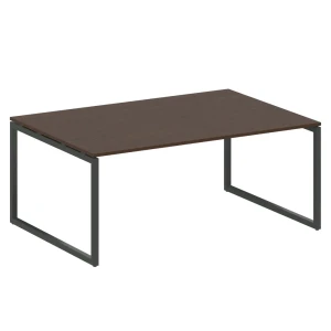 40БО.ПРГ-1.5 (Венге цаво/Антрацит) Переговорный стол, 1 столешница на О-образном м/к