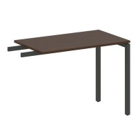 Metal System Quattro 4x4 40БП.ПР-3 (Венге цаво/Антрацит) Приставной элемент на П-образном м/к