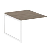 Metal System Quattro 4x4 40БО.ППРГ-1 (Венге цаво/Белый) Проходной наборный элемент переговорного стола на О-образном м/к