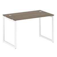 Metal System Quattro 4x4 40БО.СП-2 (Венге цаво/Белый) Стол письменный на О-образном м/к