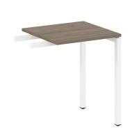 Metal System Quattro 4x4 40БП.ПР-1 (Венге цаво/Белый) Приставной элемент на П-образном м/к