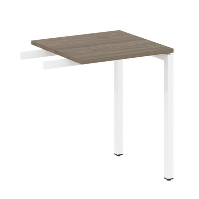 Metal System Quattro 4x4 40БП.ПР-1 (Венге цаво/Белый) Приставной элемент на П-образном м/к