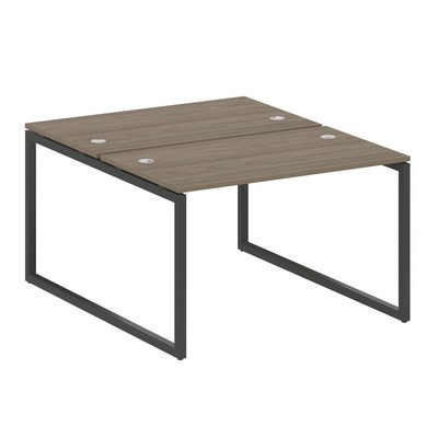 Metal System Quattro 4x4 40БО.РАС-СП-2.2 (Вяз благородный/Антрацит) Рабочая станция на О-образном м/к