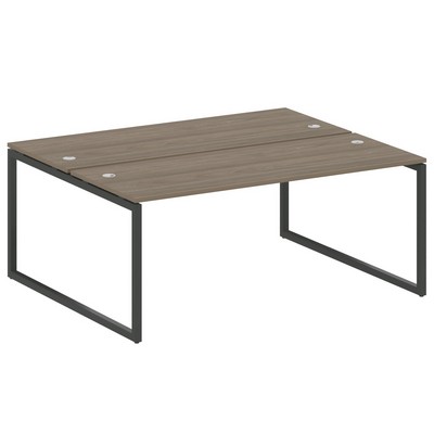 Metal System Quattro 4x4 40БО.РАС-СП-2.5 (Вяз благородный/Антрацит) Рабочая станция на О-образном м/к