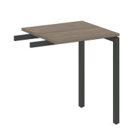 Metal System Quattro 4x4 40БП.ПР-1 (Вяз благородный/Антрацит) Приставной элемент на П-образном м/к