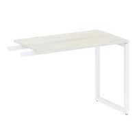 Metal System Quattro 4x4 40БО.ПР-3 (Вяз благородный/Белый) Приставной элемент на О-образном м/к