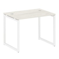 Metal System Quattro 4x4 40БО.СП-1 (Вяз благородный/Белый) Стол письменный на О-образном м/к