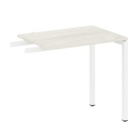 Metal System Quattro 4x4 40БП.ПР-2 (Вяз благородный/Белый) Приставной элемент на П-образном м/к