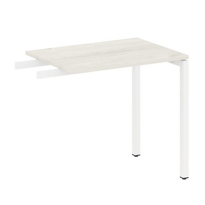 Metal System Quattro 4x4 40БП.ПР-2 (Вяз благородный/Белый) Приставной элемент на П-образном м/к