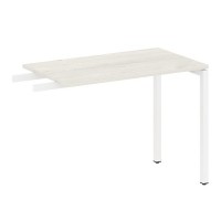 Metal System Quattro 4x4 40БП.ПР-3 (Вяз благородный/Белый) Приставной элемент на П-образном м/к