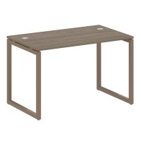 Metal System Quattro 4x4 40БО.СП-2 (Вяз благородный/Мокко) Стол письменный на О-образном м/к