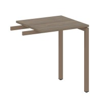 Metal System Quattro 4x4 40БП.ПР-1 (Вяз благородный/Мокко) Приставной элемент на П-образном м/к