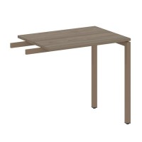 Metal System Quattro 4x4 40БП.ПР-2 (Вяз благородный/Мокко) Приставной элемент на П-образном м/к