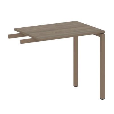 Metal System Quattro 4x4 40БП.ПР-2 (Вяз благородный/Мокко) Приставной элемент на П-образном м/к