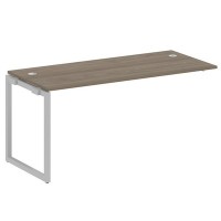 Metal System Quattro 4x4 40БО.ПРС-СП-1.4 (Вяз благородный/Серый) Проходной наборный элемент рабочей станции на О-образном м/к