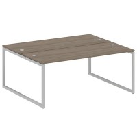 Metal System Quattro 4x4 40БО.РАС-СП-2.5 (Вяз благородный/Серый) Рабочая станция на О-образном м/к