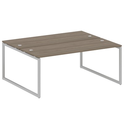 Metal System Quattro 4x4 40БО.РАС-СП-2.5 (Вяз благородный/Серый) Рабочая станция на О-образном м/к