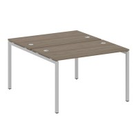 Metal System Quattro 4x4 40БП.РАС-СП-2.2 (Вяз благородный/Серый) Рабочая станция на П-образном м/к