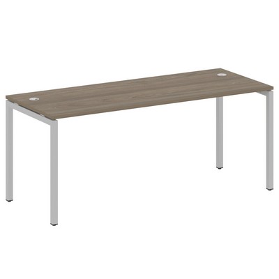 Metal System Quattro 4x4 40БП.СП-5 (Вяз благородный/Серый) Стол письменный на П-образном м/к