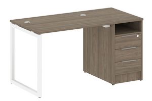 Мебель Metal System Quattro 4x4 вяз благородный/белый металл