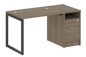 Мебель Metal System Quattro 4x4 вяз благородный/черный металл