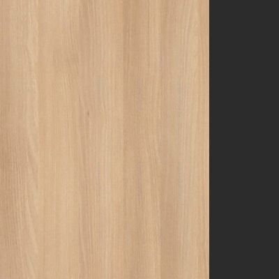 Metal System Quattro 5x5 50БО.ПР-1 (Акация лорка/Черный) Приставной элемент на О-образном м/к