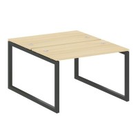 Metal System Quattro 5x5 50БО.РАС-СП-2.2 (Акация лорка/Антрацит) Рабочая станция на О-образном м/к