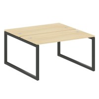 Metal System Quattro 5x5 50БО.РАС-СП-2.3 (Акация лорка/Антрацит) Рабочая станция на О-образном м/к