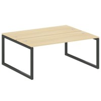 Metal System Quattro 5x5 50БО.РАС-СП-2.5 (Акация лорка/Антрацит) Рабочая станция на О-образном м/к