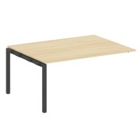 Metal System Quattro 5x5 50БП.ППРГ-4 (Акация лорка/Антрацит) Проходной наборный элемент переговорного стола на П-образном м/к