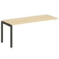 Metal System Quattro 5x5 50БП.ПРС-СП-1.5 (Акация лорка/Антрацит) Проходной наборный элемент рабочей станции на П-образном м/к