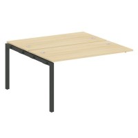 Metal System Quattro 5x5 50БП.ПРС-СП-2.3 (Акация лорка/Антрацит) Проходной наборный элемент рабочей станции на П-образном м/к