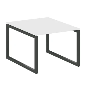 50БО.ПРГ-1.1 (Белый/Антрацит) Переговорный стол на О-образном м/к