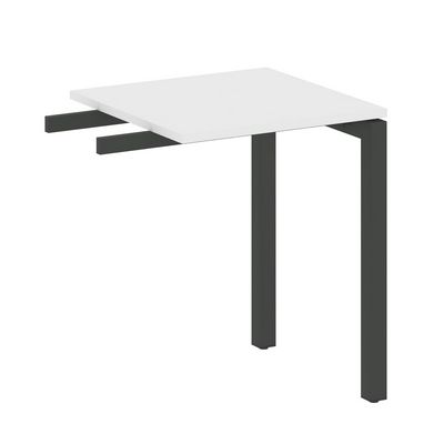 Metal System Quattro 5x5 50БП.ПР-1 (Белый/Антрацит) Приставной элемент на П-образном м/к