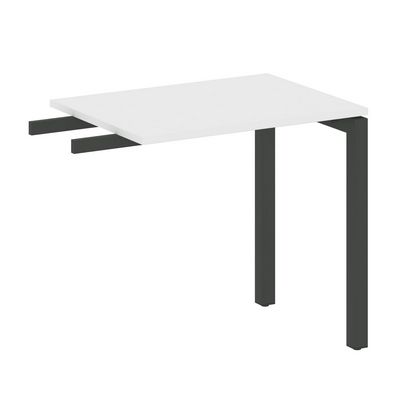 Metal System Quattro 5x5 50БП.ПР-2 (Белый/Антрацит) Приставной элемент на П-образном м/к