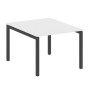 Metal System Quattro 5x5 50БП.ПРГ-1.1 (Белый/Антрацит) Переговорный стол на П-образном м/к