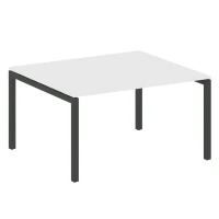 50БП.ПРГ-1.3 (Белый/Антрацит) Переговорный стол на П-образном м/к