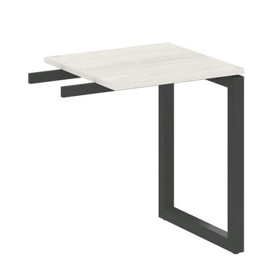 Metal System Quattro 5x5 50БО.ПР-1 (Дуб наварра/Черный) Приставной элемент на О-образном м/к