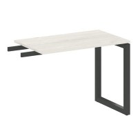 Metal System Quattro 5x5 50БО.ПР-3 (Дуб наварра/Черный) Приставной элемент на О-образном м/к