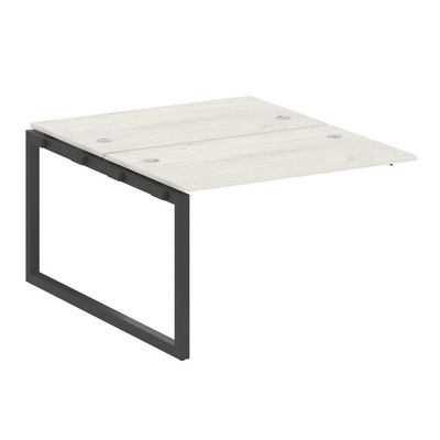 Metal System Quattro 5x5 50БО.ПРС-СП-2.2 (Дуб наварра/Антрацит) Проходной наборный элемент рабочей станции на О-образном м/к