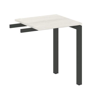 Metal System Quattro 5x5 50БП.ПР-1 (Дуб наварра/Черный) Приставной элемент на П-образном м/к