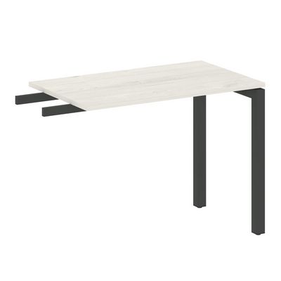 Metal System Quattro 5x5 50БП.ПР-3 (Дуб наварра/Черный) Приставной элемент на П-образном м/к