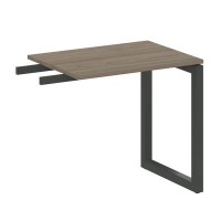 Metal System Quattro 5x5 50БО.ПР-2 (Вяз благородный/Антрацит) Приставной элемент на О-образном м/к